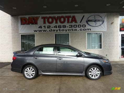 2010 Magnetic Gray Metallic Toyota Corolla S 42295784 Photo 14