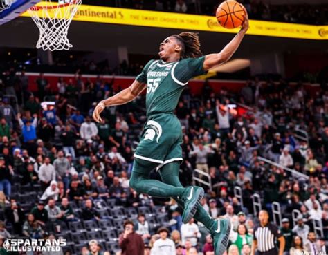 Michigan State Men S Basketball Stuns No Baylor In Dominating