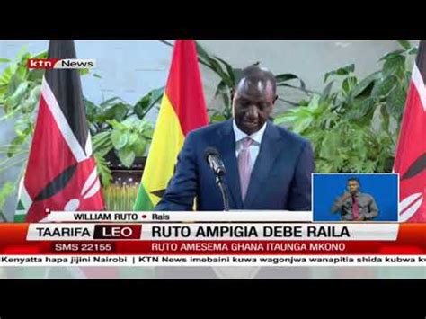 Rais Ruto Azidi Kumpigia Debe Raila Odinga Katika Nafasi Ya Mwenyekiti