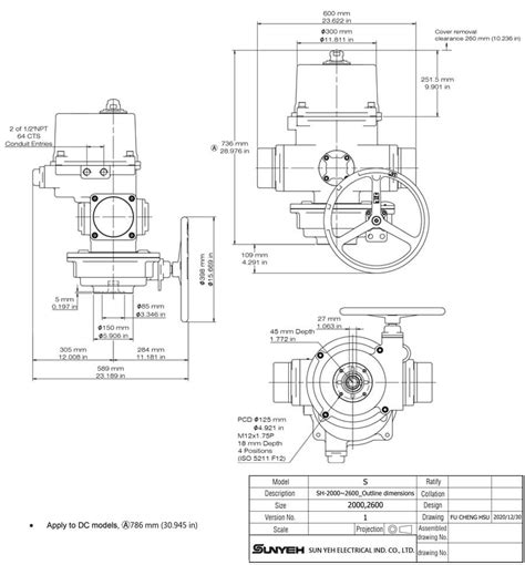 S Models Spring Return Fail Safe Electric Valve Actuator Sun