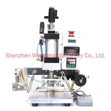 Digital Hot Stamping Machine Leather Embossing Heat Press Machine