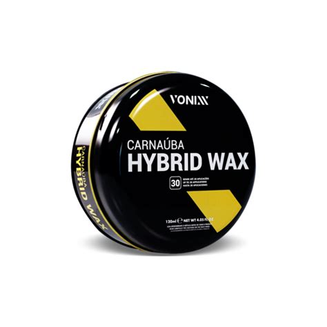 Cera de Carnaúba Hybrid Wax Vonixx 120ml Vitstock