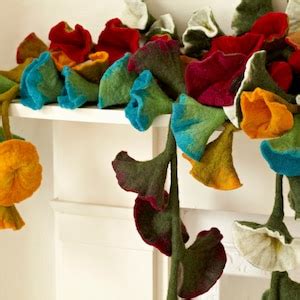 Felt Garland - Etsy