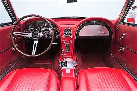 1964 Corvette Stingray interior | Corvette, Vintage corvette, Corvette ...