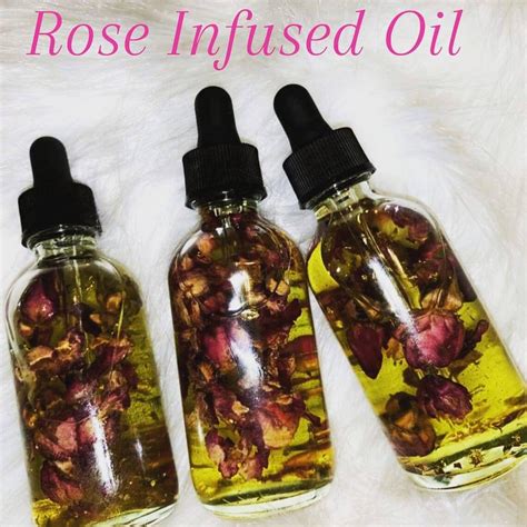 Rose Infused Oil Etsy