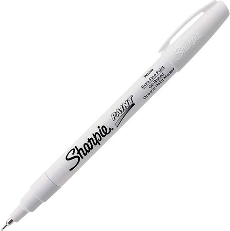 Sharpie Oil Based Paint Marker Extra Fine Point White Count