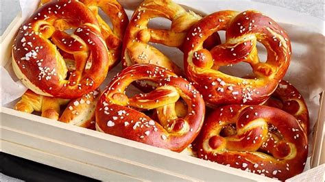 Pretzels Recipe Homemade Soft Pretzels Youtube