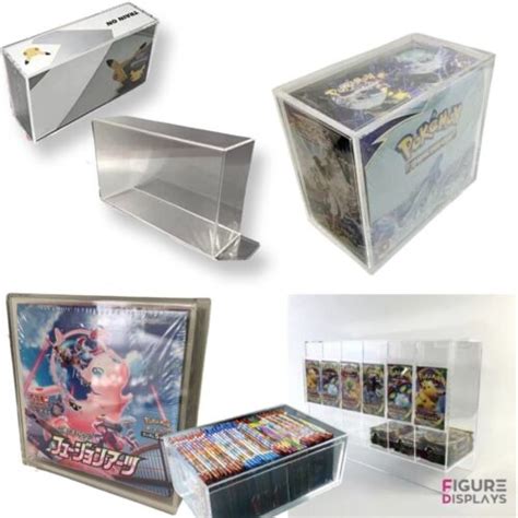 Pok Mon Display Cases Etb Booster Pack Dispenser Frame Pop