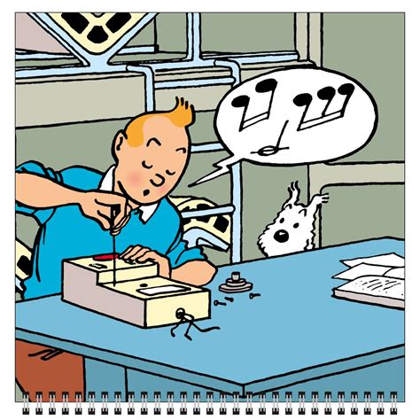 Kalender Kuifje Home Boutique Tintin Tintin Boutique