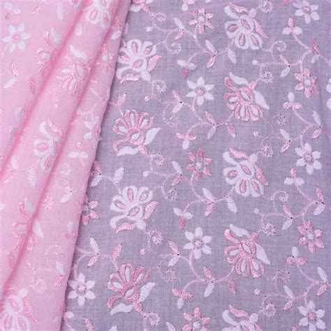 Best Quality Fashion Fabric Online Embroidered Fabric In India