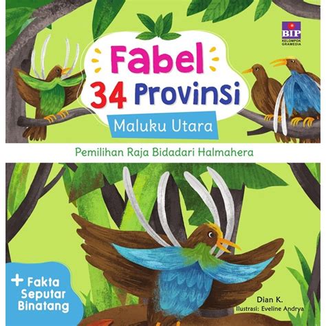 Jual Segel Original Buku Cerita Anak Fabel Provinsi Maluku Utara