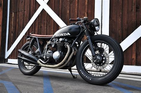 Honda CB550 Cafe Racer Custom by Seaweed & Gravel