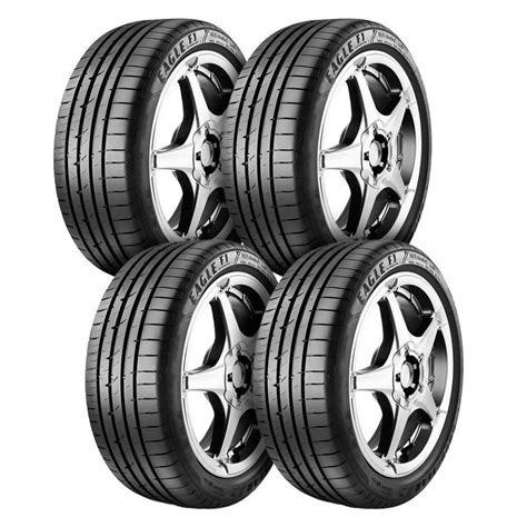 Kit 4 Pneus Aro 18 Goodyear 225 40r18 Eag F1 Asymmetric 2 Rof 92w