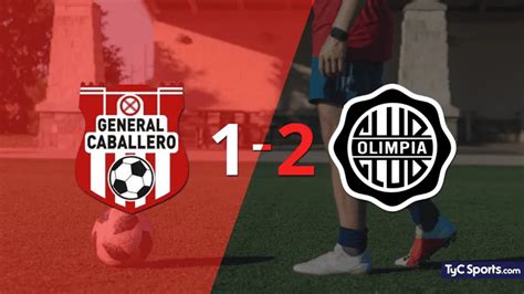 General Caballero JLM vs Olimpia en vivo seguí el partido minuto a