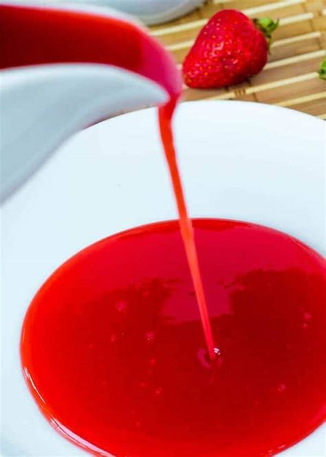 Coulis La Fraise Au Thermomix Desserts