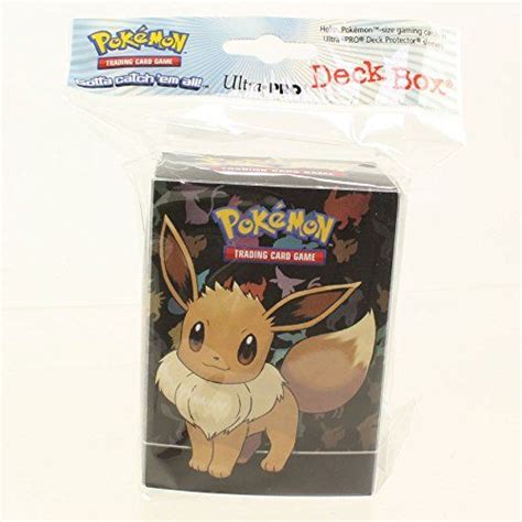 Pokemon Eevee Full View Deck Box Pokemon Eevee Pokemon Deck Box