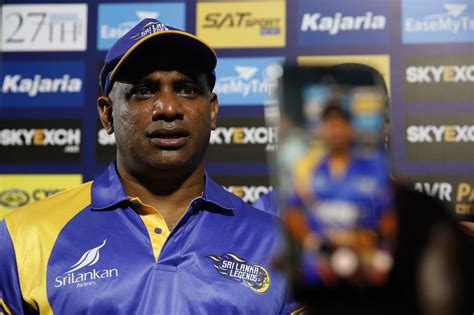 Sanath Jayasuriya Is The Cynosure Of All Eyes At The Press Conference