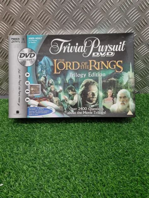 Lord Of The Rings Trilogy Edition Trivial Pursuit Dvd Tv Game Parker