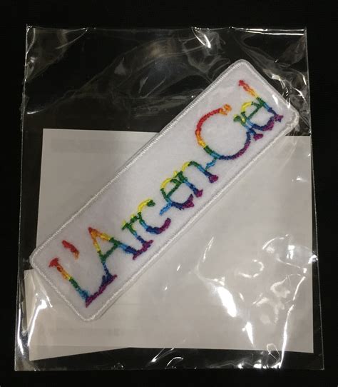 L ArcenCiel 2022 30th L Anniversary TOUR デジタル ラルくじ Lワッペン 旧ロゴ 白虹