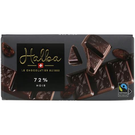 Buy Halba Chocolate Bar Dark 72 100g Online Coopch