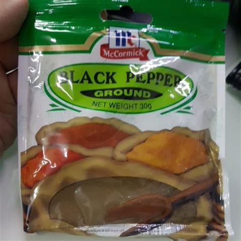 Mccormick Black Pepper Ground G Shopee Philippines