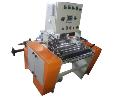 Semi Automatic Single Phase Aluminium Foil Rewinding Machine