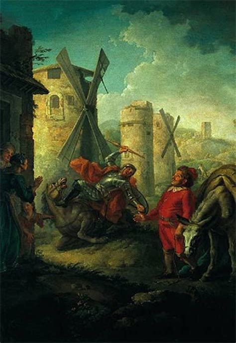 Don Quijote Lucha Contra Los Molinos De Viento 1759 De Giuseppe