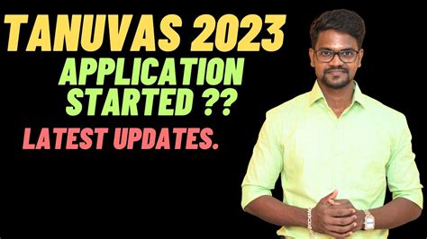 Tanuvas 2023latest Updatesapplication Formtamilmuruga Mp