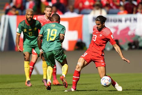 Photo Gallery Cameroon Upset By Switzerland In World Cup