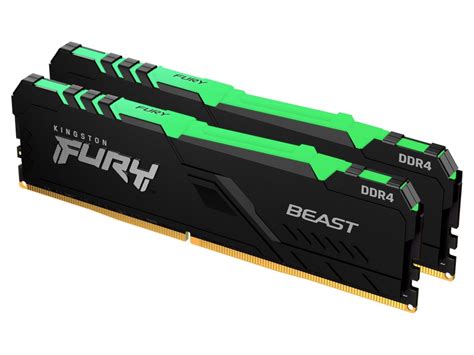 Оперативная память Kingston Fury Beast Rgb Kf436c18bbak232 Ddr4