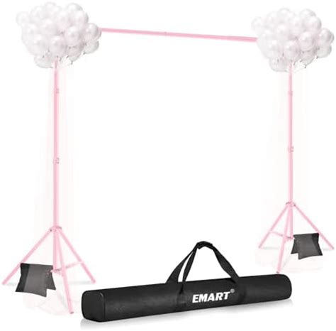 Amazon Emart Backdrop Stand X Ft Wxh Photo Studio Adjustable