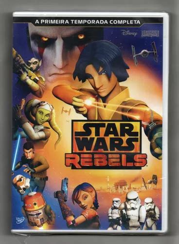 Star Wars Rebels Dvd Triplo A Primeira Temporada Completa