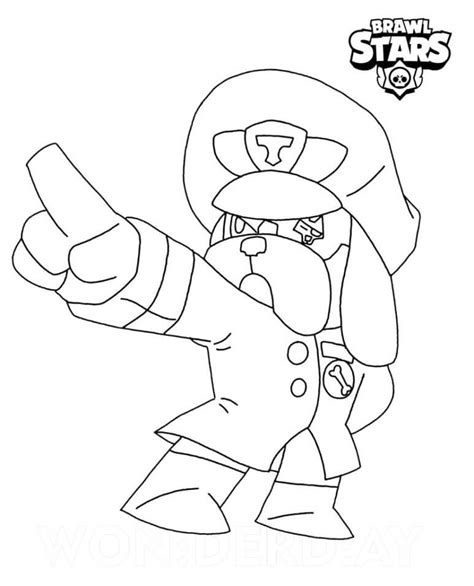 Brawl Stars Colonel Ruff Coloring Page Coloriage Brawl Star Corbac Sexiz Pix