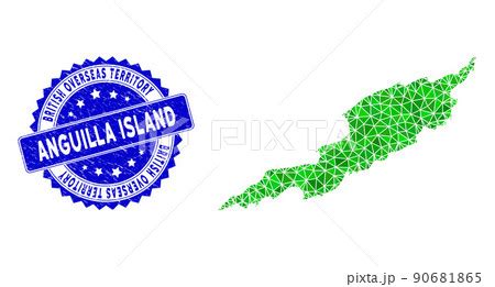 Rosette Scratched Stamp Seal And Green Vector Pixta