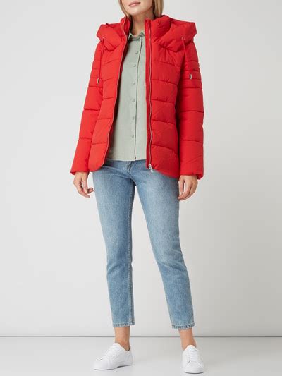 Esprit Steppjacke Mit Kapuze Rot Online Kaufen