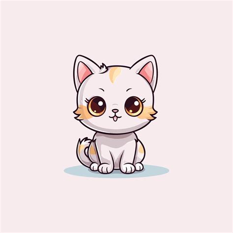 Cute Cat Illustration Cat Kawaii Chibi 26317600 Vector Art At Vecteezy