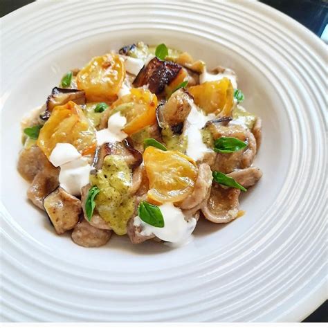 Ricetta Orecchiette Di Grano Arso Con Datterino Giallo Melanzane