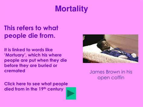 Ppt Insights Into Mortality And Morbidity Epidemiological Research And Health Events