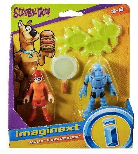 Fisher Price Imaginext Scooby Doo New Velma Space Kook Footprints