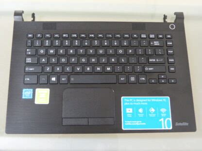 TECLADO TOSHIBA SATELLITE CL45 C NEGRO INGLES C PALMREST