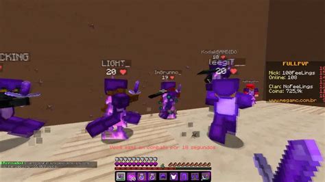 Pvp Insano No Servidor Do Haxshw Full Pvp Youtube