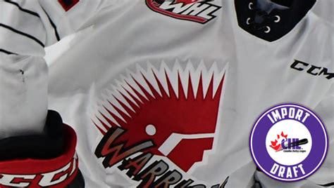 Warriors Select Rysavy In 2020 CHL Import Draft Moose Jaw Warriors