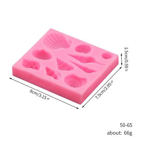 Silicone Mold - Mini Sea Shell - Cake Decor & Baking Supplies