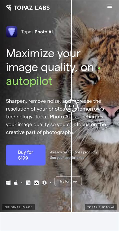 Topaz Photo Ai Maximize Image Quality On Autopilotget Crisp And Clear