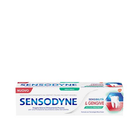 Sensodyne Sensitivity Gum Active Protect Toothpaste Fresh Mint Ml