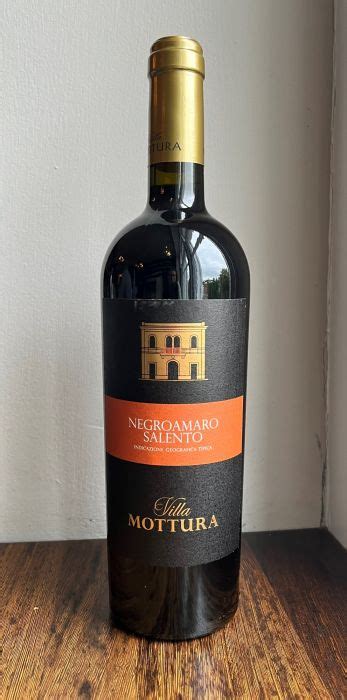 Villa Mottura Negroamaro Salento Tivoli Wines