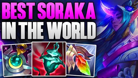 BEST SORAKA IN THE WORLD SUPPORT GAMEPLAY IN CHALLENGER CHALLENGER