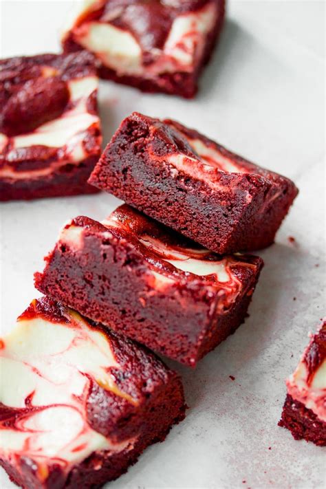 Red Velvet Cheesecake Brownies Pretty Enkel Sweet Reef Recovery