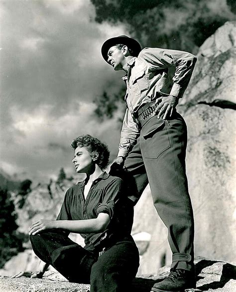 Gary Cooper Ingrid Bergman Publicity Photo For For Whom The Bell