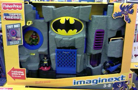 Batcave Playset DC Super Friends Imaginext Fisher-Price